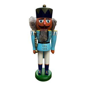 Emperor Franz Joseph German Hand-Painted Wooden Nutcracker Hodrewa Rothenthal